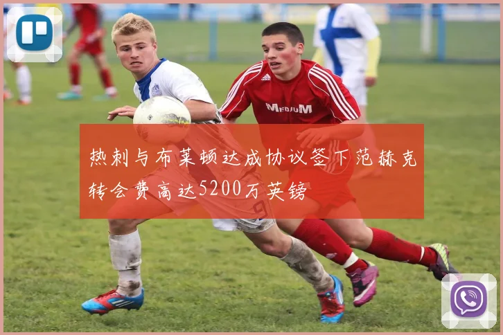 热刺与布莱顿达成协议签下范赫克转会费高达5200万英镑